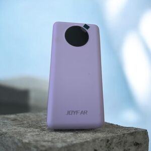 Purple Power Bank with Wireless Charging